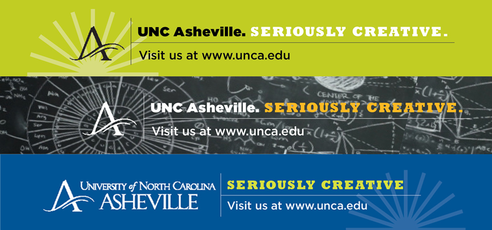 UNC Asheville banner ads