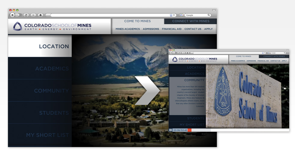Colorado School of Mines website